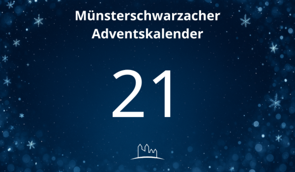 Das 21. Türchen des Münsterschwarzacher Adventskalenders