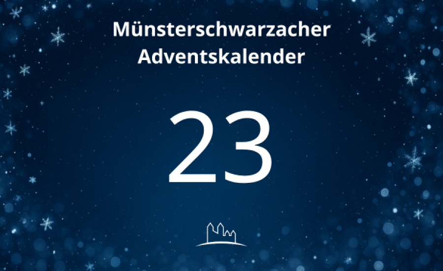 Das 23. Türchen des Münsterschwarzacher Adventskalenders