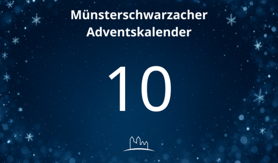 Das zehnte Türchen des Münsterschwarzacher Adventskalenders