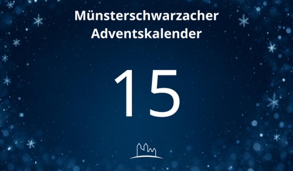 Das 15. Türchen des Münsterschwarzacher Adventskalenders
