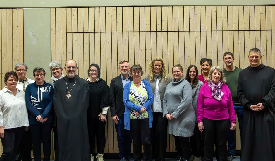 Gruppenbild aller Jubilarinnen und Jubilare beim Felizitasfest