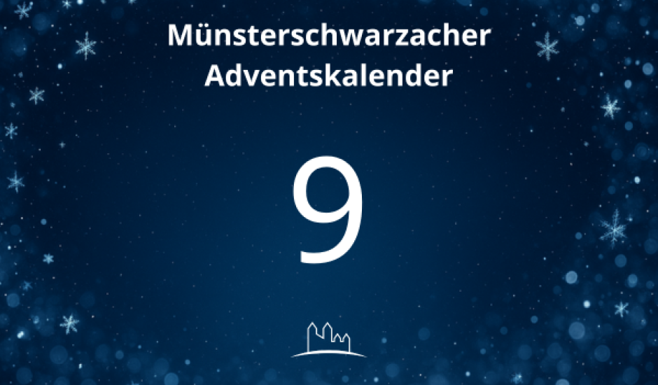 Das neunte Türchen des Münsterschwarzacher Adventskalenders