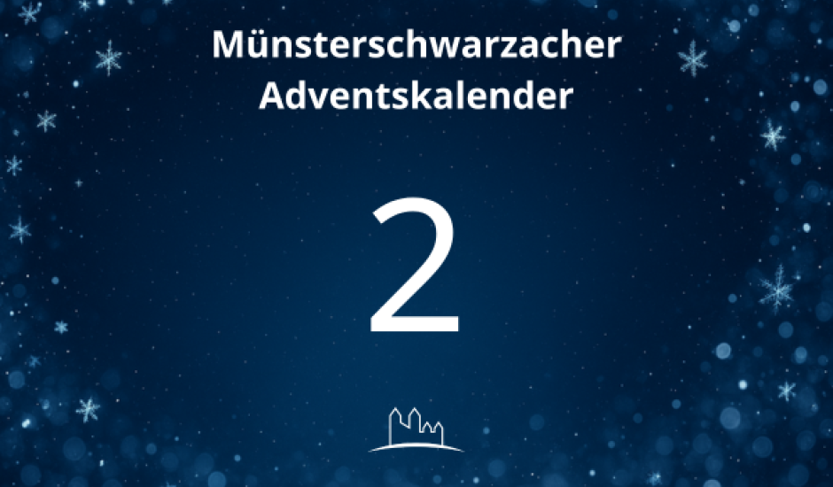 Das zweite Türchen des Münsterschwarzacher Adventskalenders